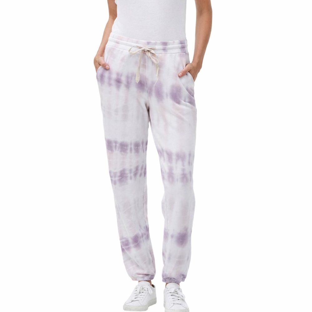 New w/ tags, Large Michael Stars Relaxed Jogger in Cream and Pink